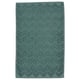 A FJÄLLKATTFOT bath mat in turquoise. Rectangular, textured with a cotton weave.