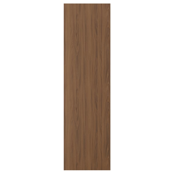 Walnut FÖRBÄTTRA cabinet panel with smooth, stain-resistant surface.