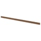 Option: A FÖRBÄTTRA walnut-colored, long, rectangular plinth made of plastic foil and polypropylene plastic, designed for kitchen cabinets.