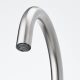 Stainless faucet with aerator