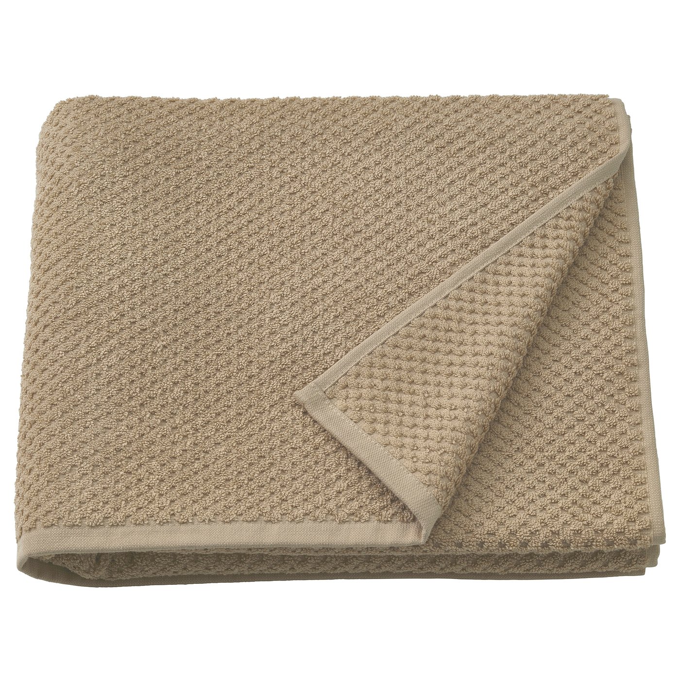 Beige bath towel 70x140 cm