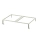 An ikea HÅLLBAR white metal waste sorting frame.