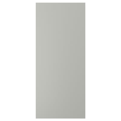 HAVSTORP grey kitchen cabinet panel, rectangular, smooth acrylic finish.