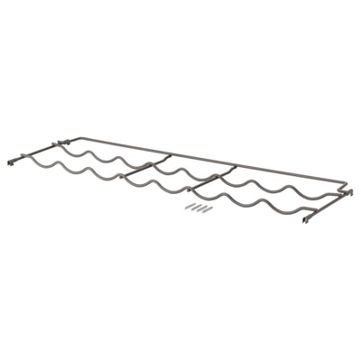 IVAR gray metallic wire storage rack.