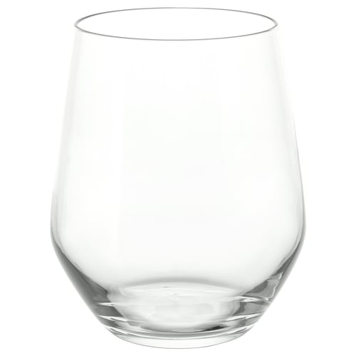 A clear, round-bottomed wine glass named IVRIG. Made of glass, it has a simple, elegant design suitable for both everyday use and special occasions.