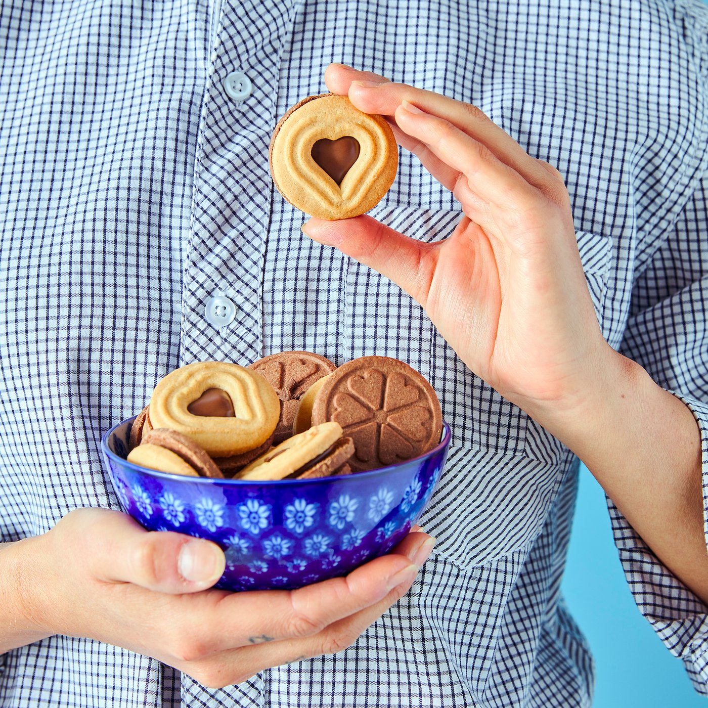 KAFFEREP biscuits, with chocolate-flavoured filling Rainforest