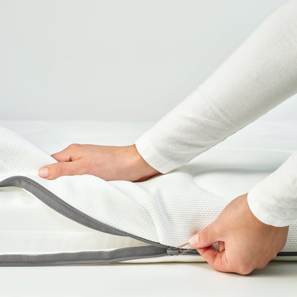 KRUMMELUR Foam mattress for cot, 60x120x8 cm