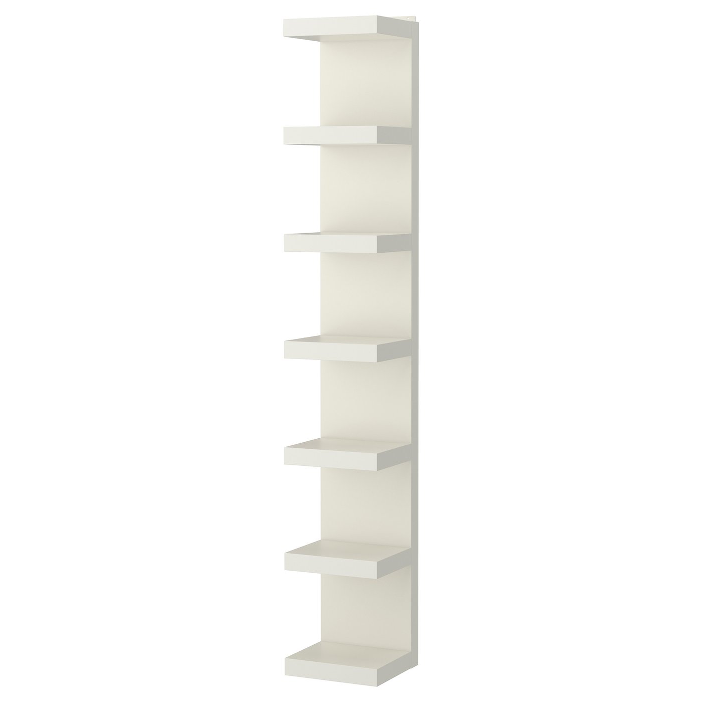 Lack white shelf 30x190
