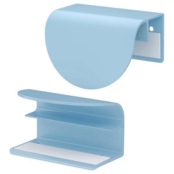 LATMASK Clip-on handle, blue, 60 mm 2 pack