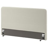 LJUSFJÄLLET Headboard, Knisa light beige, 160 cm