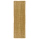 Option: A natural tan jute LOHALS rug, rectangular with a simple, textured surface.