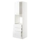 METOD kitchen unit, white, modern design, high gloss finish.