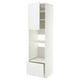 METOD / MAXIMERA High cabinet f built-in appliances, white/Ringhult white, 60x60x220 cm