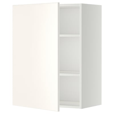 METOD kitchen cabinet, 3 shelves, modern minimalist design.
