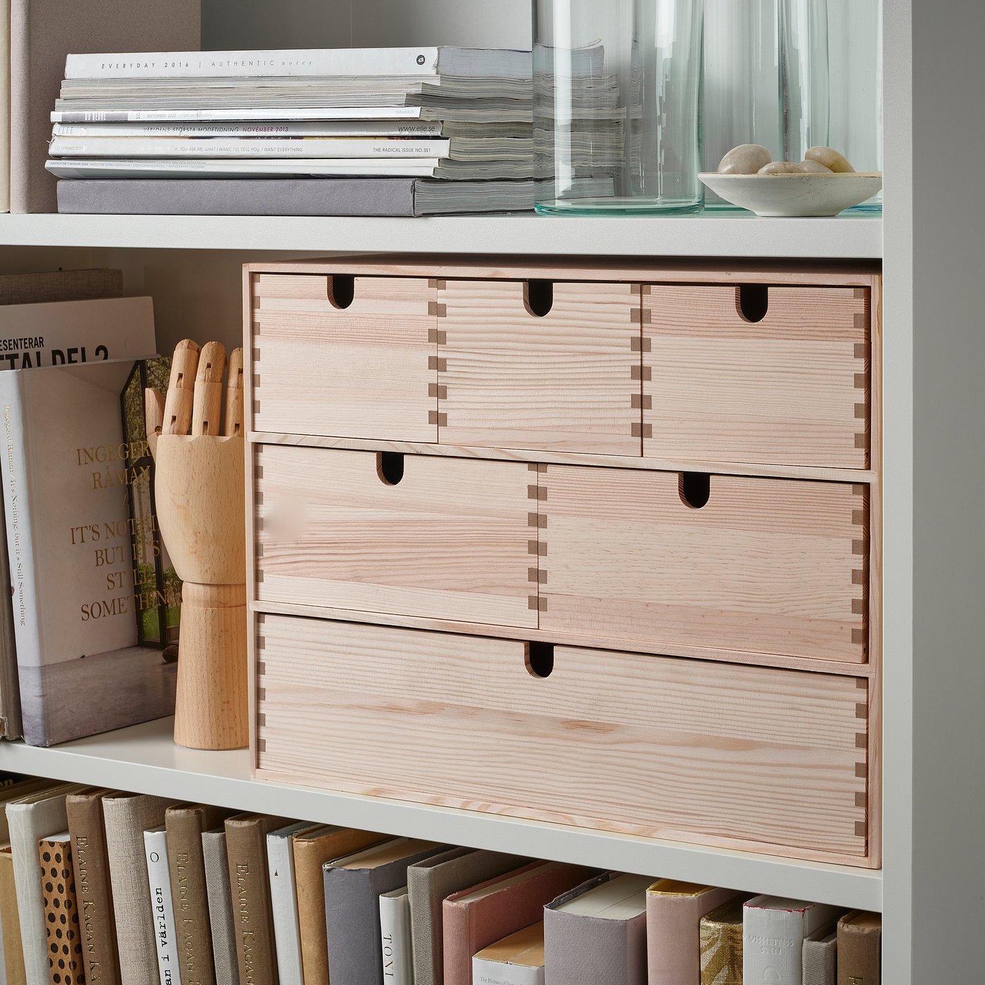 MOPPE mini chest of drawers, pine, 42x18x32 cm - IKEA Finland