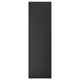 Black NICKEBO cabinet front, rectangular, smooth.