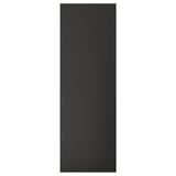 Black rectangular panel, modern design, recycled materials, sleek finish.