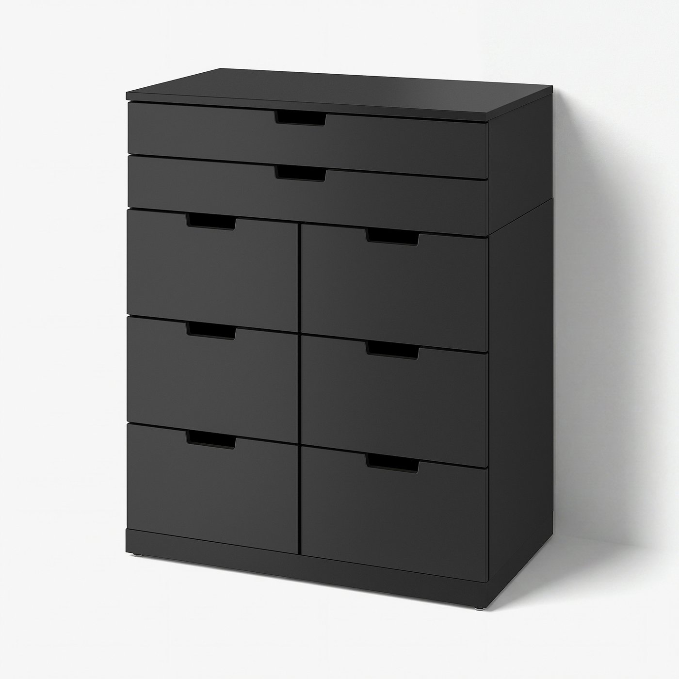 NORDLI chest of 8 drawers, anthracite, 80x99 cm - IKEA Finland