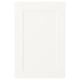 SANNIDAL door for platsa storage, white, particleboard, simple design.