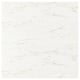 SIBBARP Custom made wall panel, white marble effect/laminate, 1 m²x1.3 cm