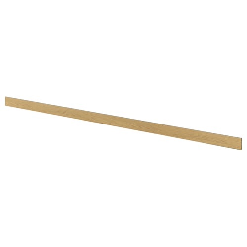 SINARP wooden plinth, beige, rectangular, smooth surface.