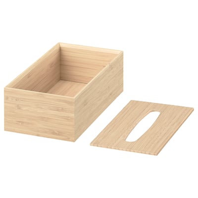 STEGESUND Box for tissues, light bamboo