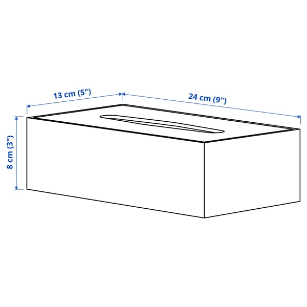 STEGESUND Box for tissues, light bamboo