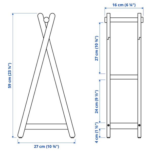 STEGESUND Toilet roll stand, light bamboo