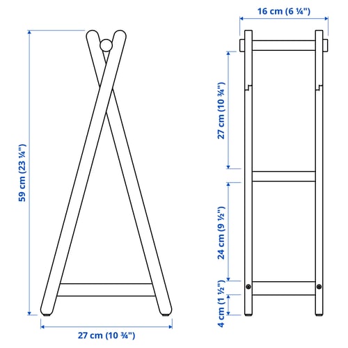 STEGESUND Toilet roll stand, light bamboo