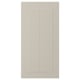 STENSUND beige cabinet door, classic design, lacquered fiberboard.