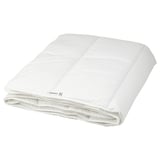 STJÄRNBRÄCKA white duvet, soft lyocell-cotton blend.