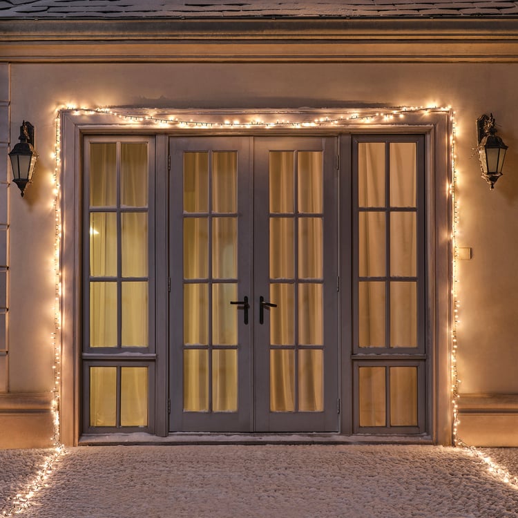 STRÅLA LED lighting chain with 400 lights outdoor IKEA Finland