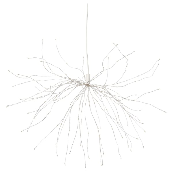 STRÅLA LED pendant lamp, sparkler/battery-operated