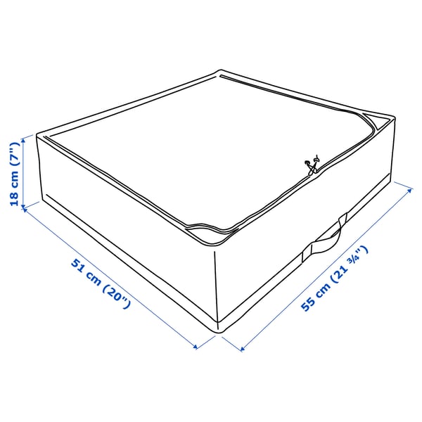 Illustration with measurements for the product: STUK.