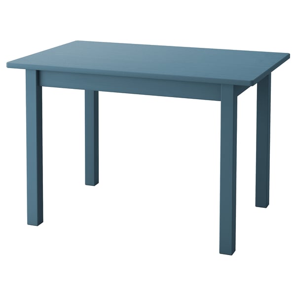 SUNDVIK Children's table, blue, 76x50 cm