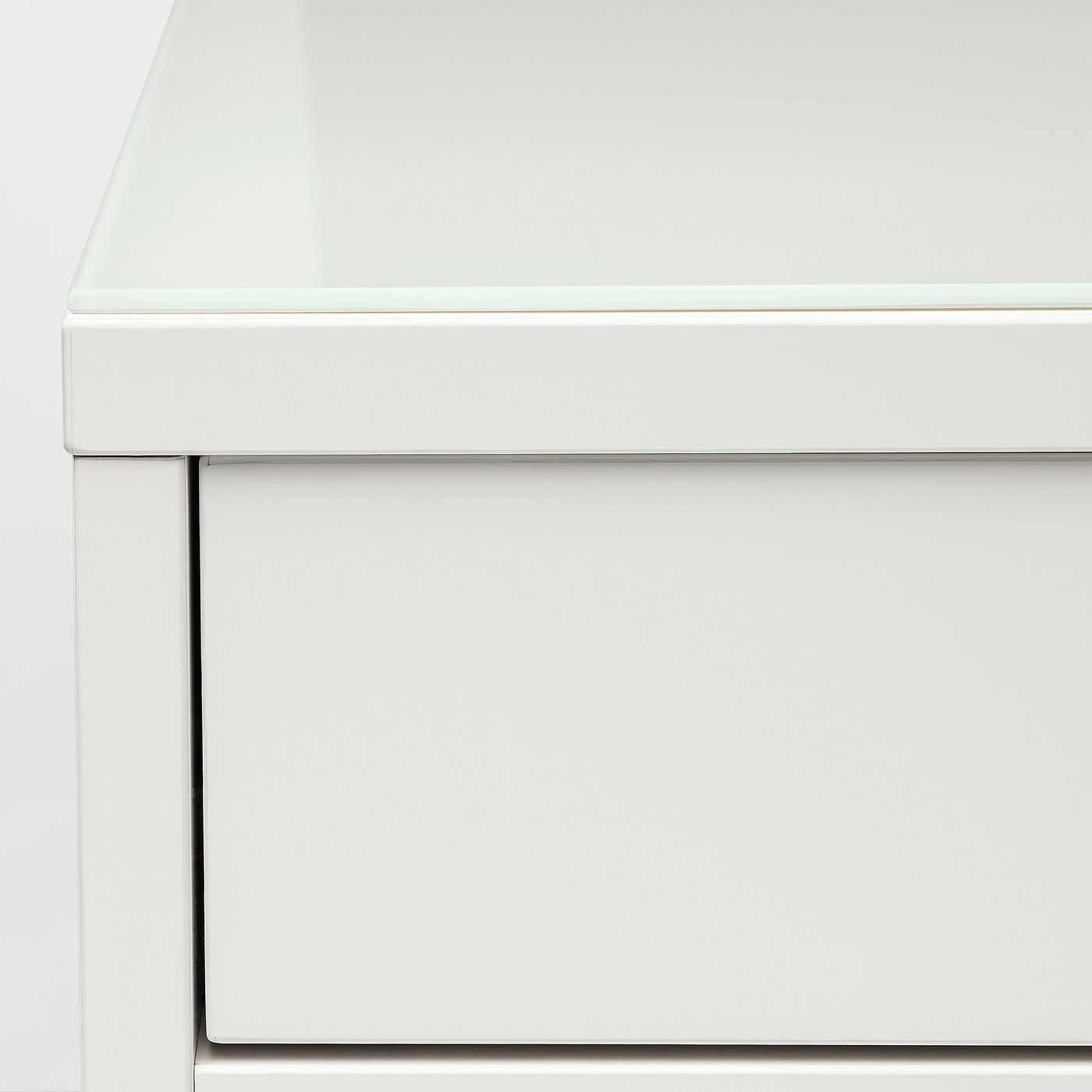 SYVDE dressing table, white, 100x48 cm - IKEA Finland