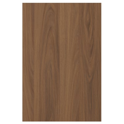 TISTORP walnut brown wood panel, smooth, modern design.