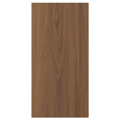 Walnut TISTORP wooden panels, smooth particleboard.