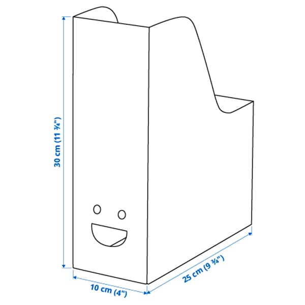 Illustration with measurements for the product: TJABBA.