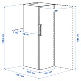 Illustration with measurements for the product: TYNNERÅS.