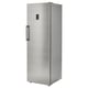A tall, stainless steel refrigerator named TYNNERÅS. It has a sleek, narrow design with a handle on the right side and digital display at the top.
