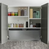 UNDERVERK Built-in extractor hood, stainless steel, 80 cm