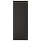 UPPLÖV: black, rectangular, kitchen cabinet with sleek, modern design and integrated handle.