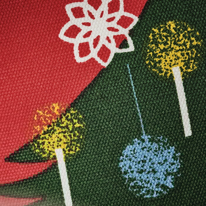 VINTERFINT Cushion cover Christmas tree red IKEA Finland