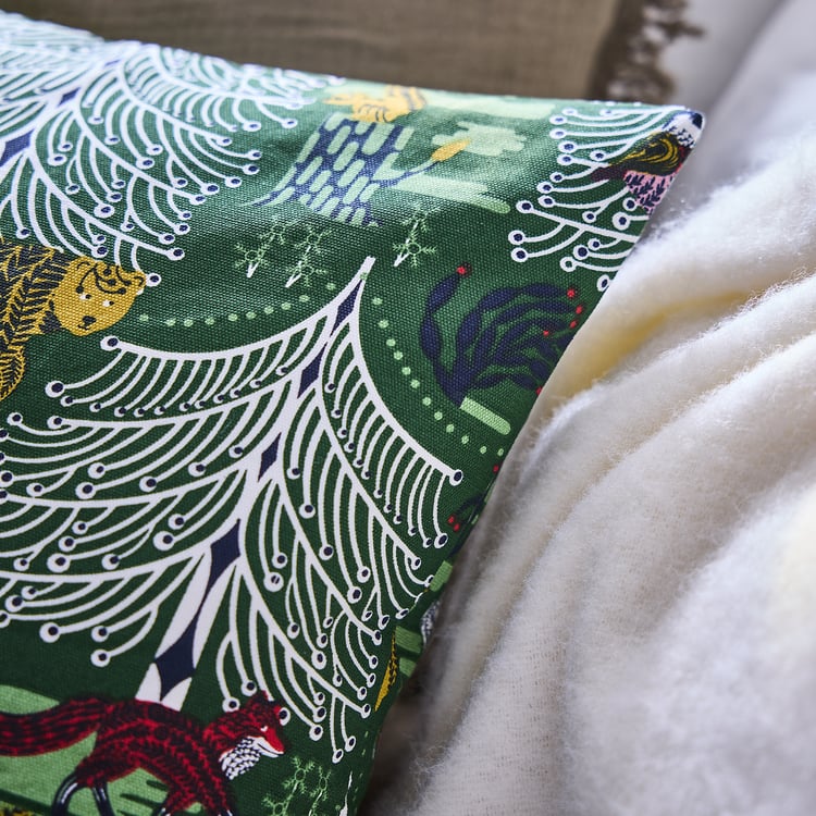 VINTERFINT Cushion cover green IKEA Finland