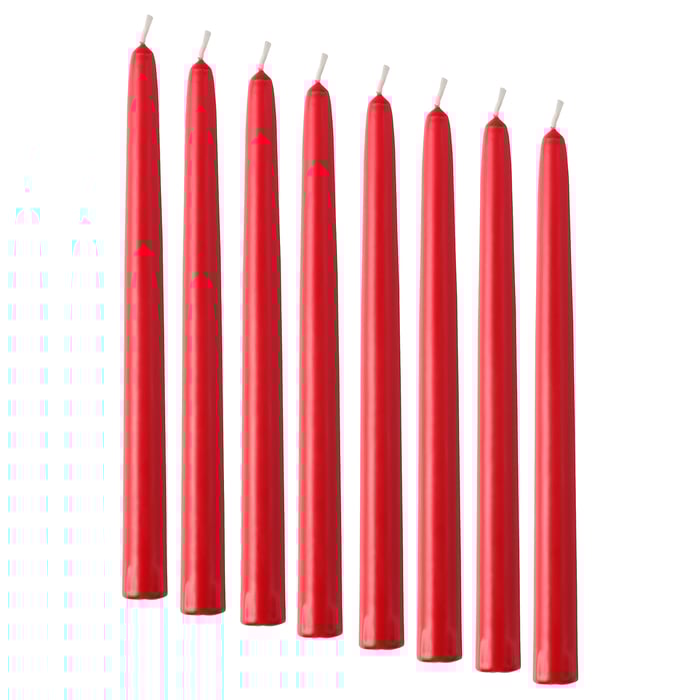 VINTERFINT Unscented candle red IKEA Finland