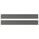 Two horizontal dark gray rectangular drawers with sleek, minimalist design, no visible handles.
