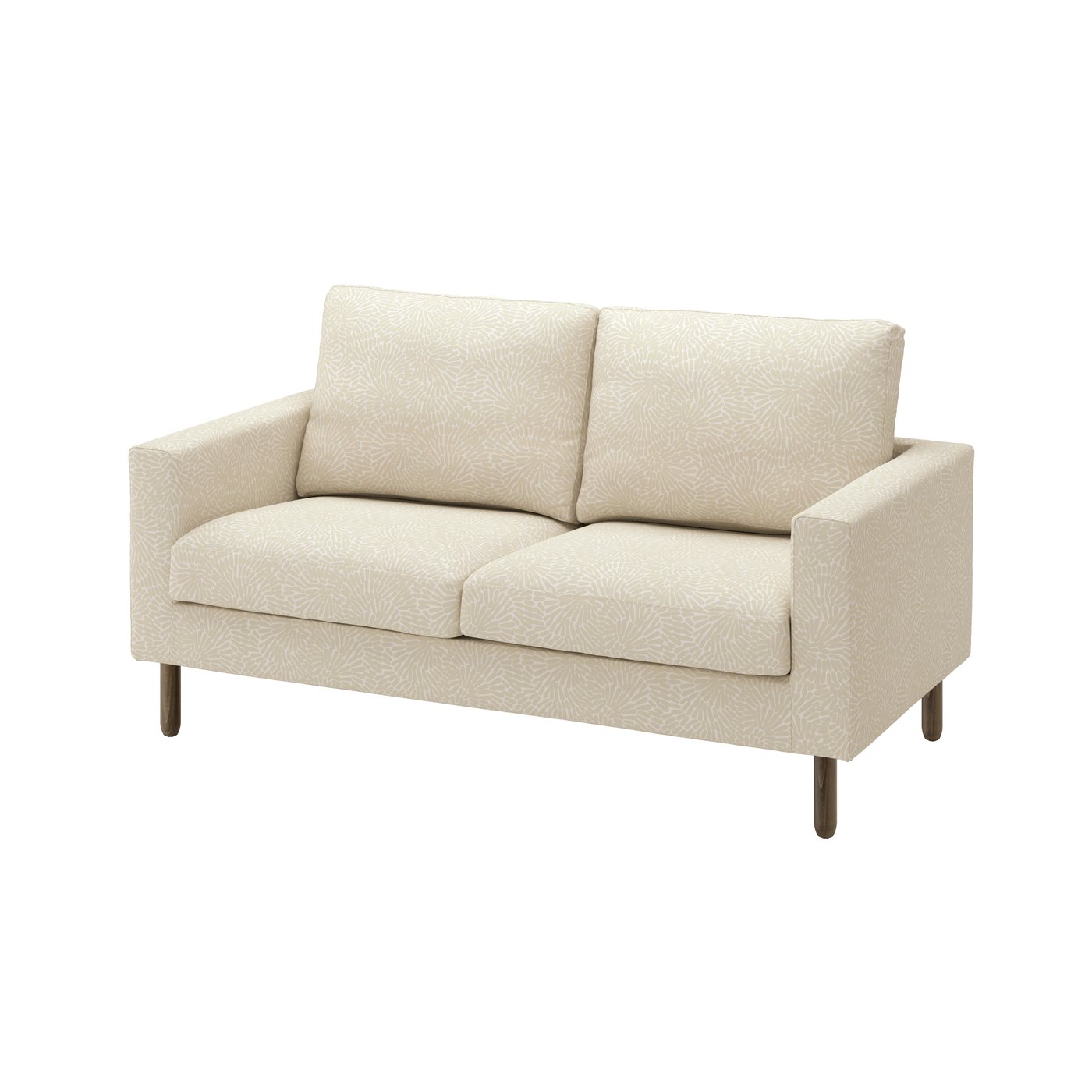 IKEA - SALTSJÖBADEN 2:n istuttava sohva, Vittangi vaalea beige/valkoinen