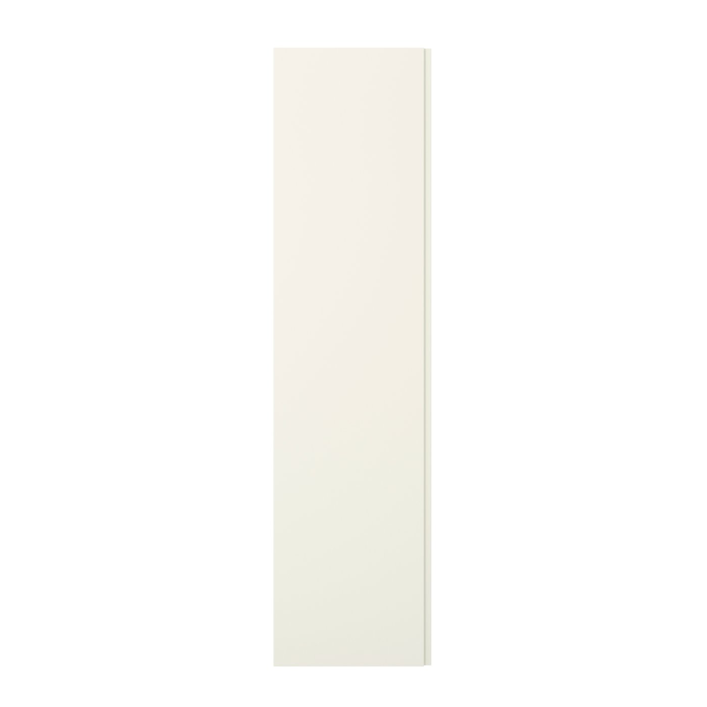 IKEA - VIKANES ovi + saranat, valkoinen, 50x195 cm