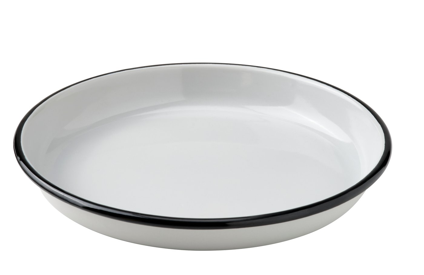 IKEA - SOLUPPGÅNG lautanen, emaloitua terästä